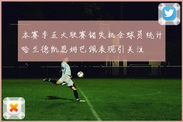 本赛季五大联赛错失机会球员统计哈兰德凯恩姆巴佩表现引关注