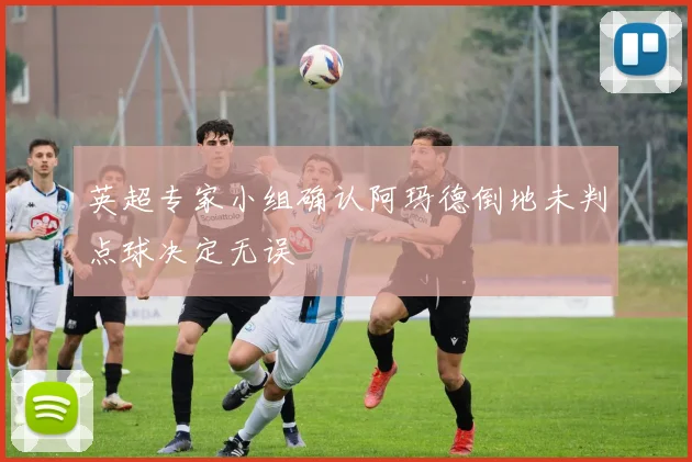 英超专家小组确认阿玛德倒地未判点球决定无误